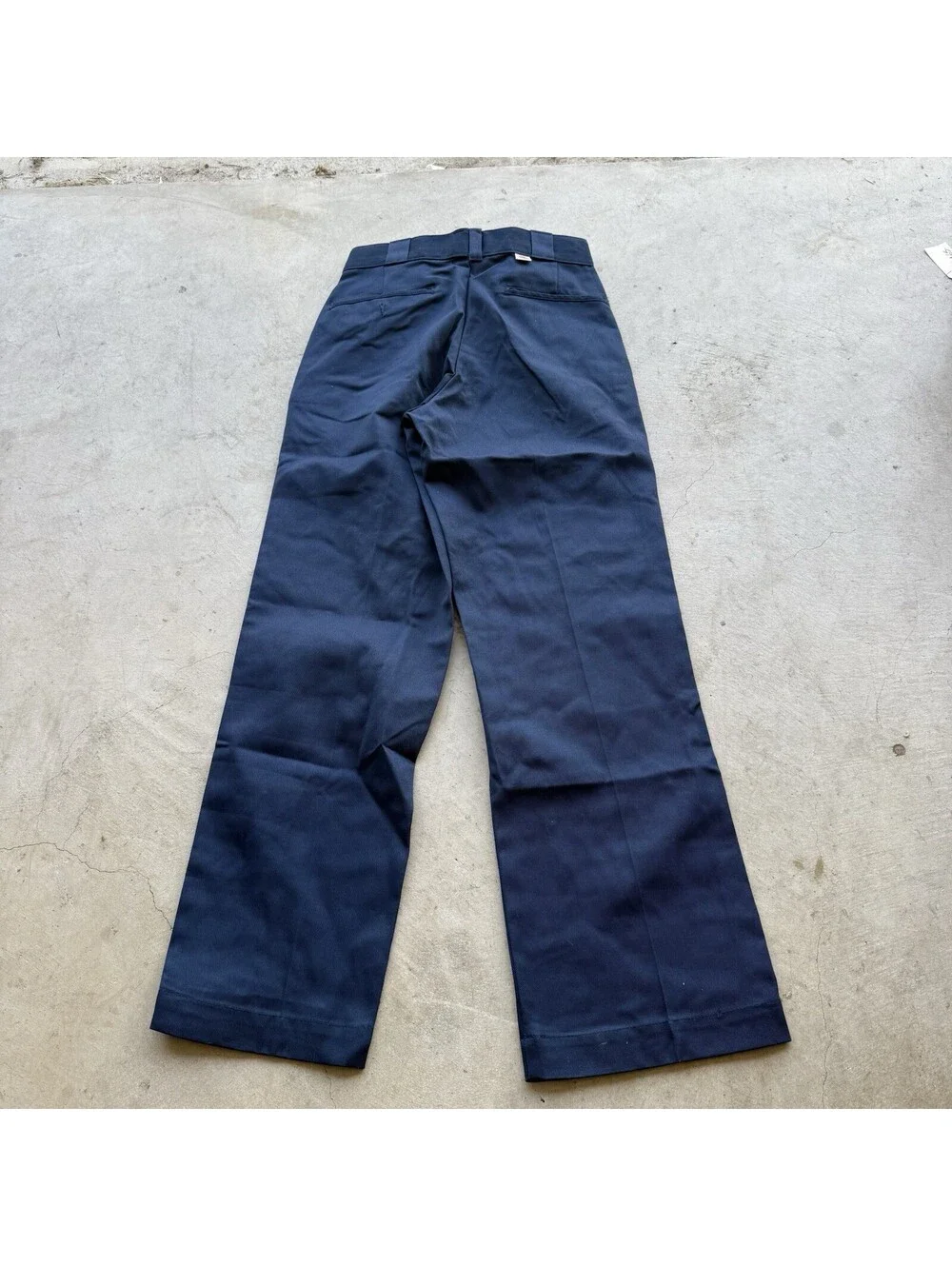 Vintage 70s-80s Dickies Talon Work Wear Navy 28x29 Pants